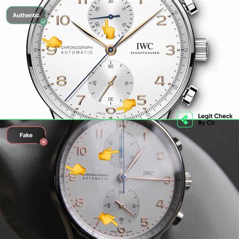 how to check iwc authenticity|false iwc watches.